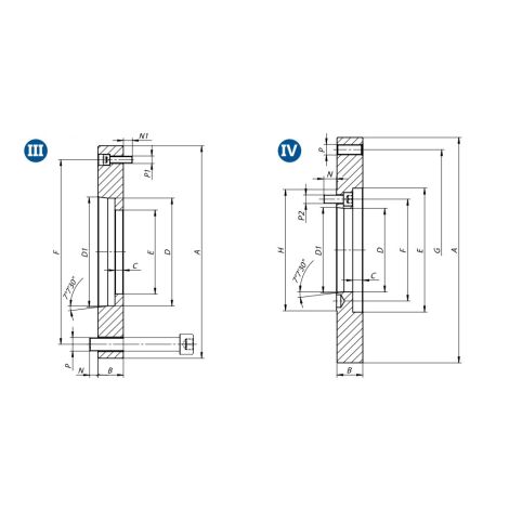 Tarcza zbierakowa do 2405, 2405K typ 8213-800-15A2 DIN Bison kod: 358213600600 - 2